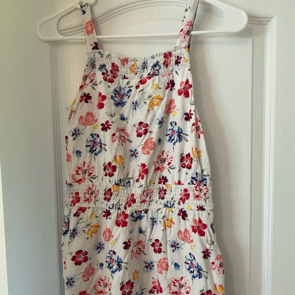 Abercrombie kids girls flowered dress